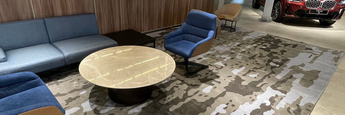 Custom-Made Hand-Tufted Rugs for BMW Millennium Welt Seremban 2 | Flyi ...
