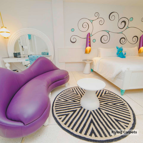 Luxury Custom Rugs at Dash Resort Langkawi – Hand-Tufted Wool & Velvet Carpets by Flying Carpets