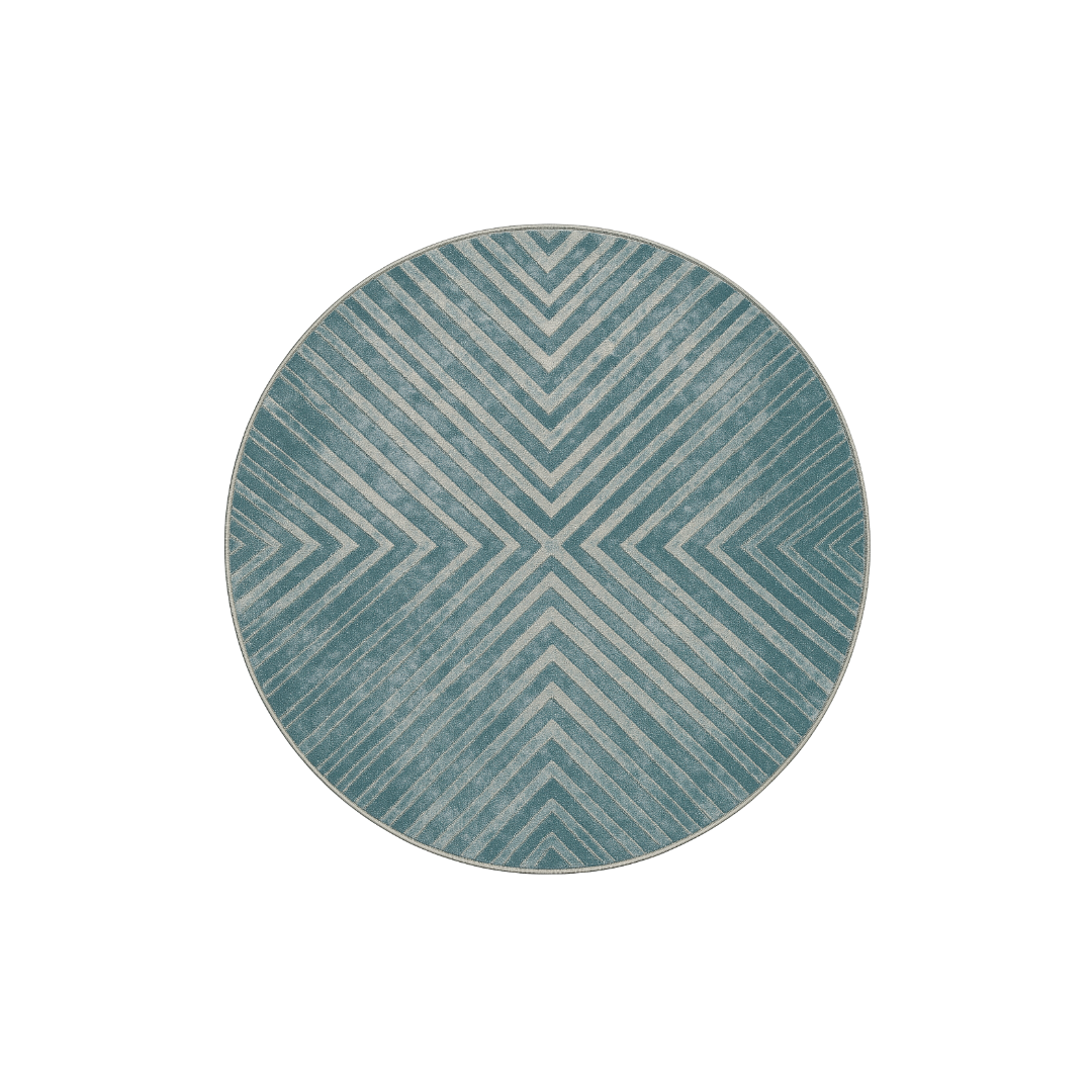 Nordic Pulse Round Rug
