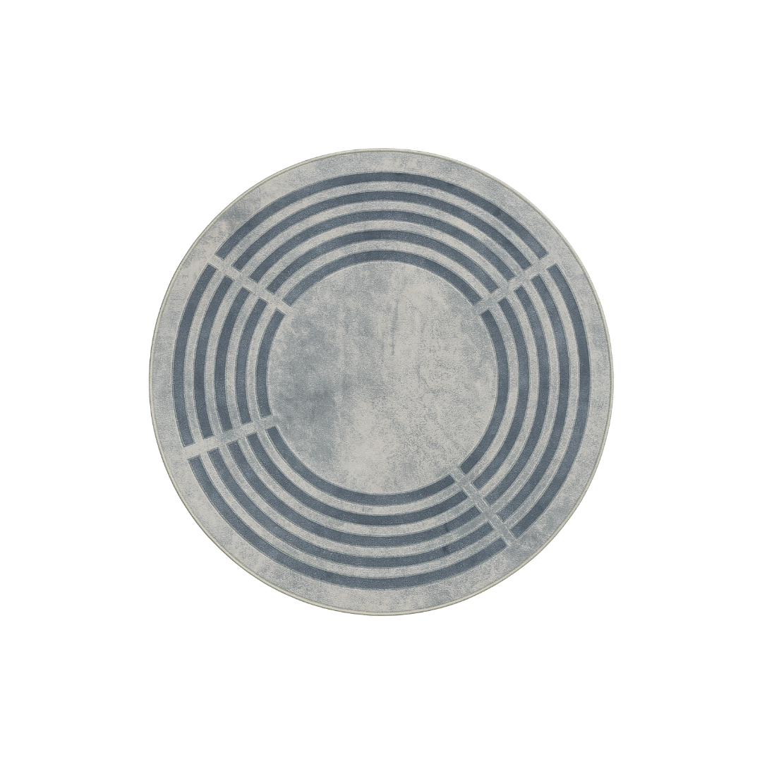 Orbit Linescape Round Rug