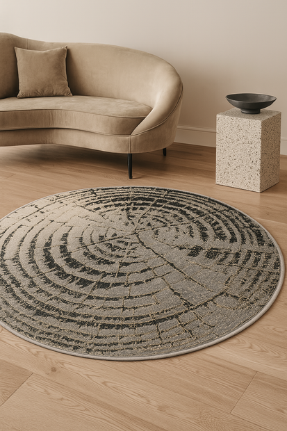 Trunk Rings Round Rug