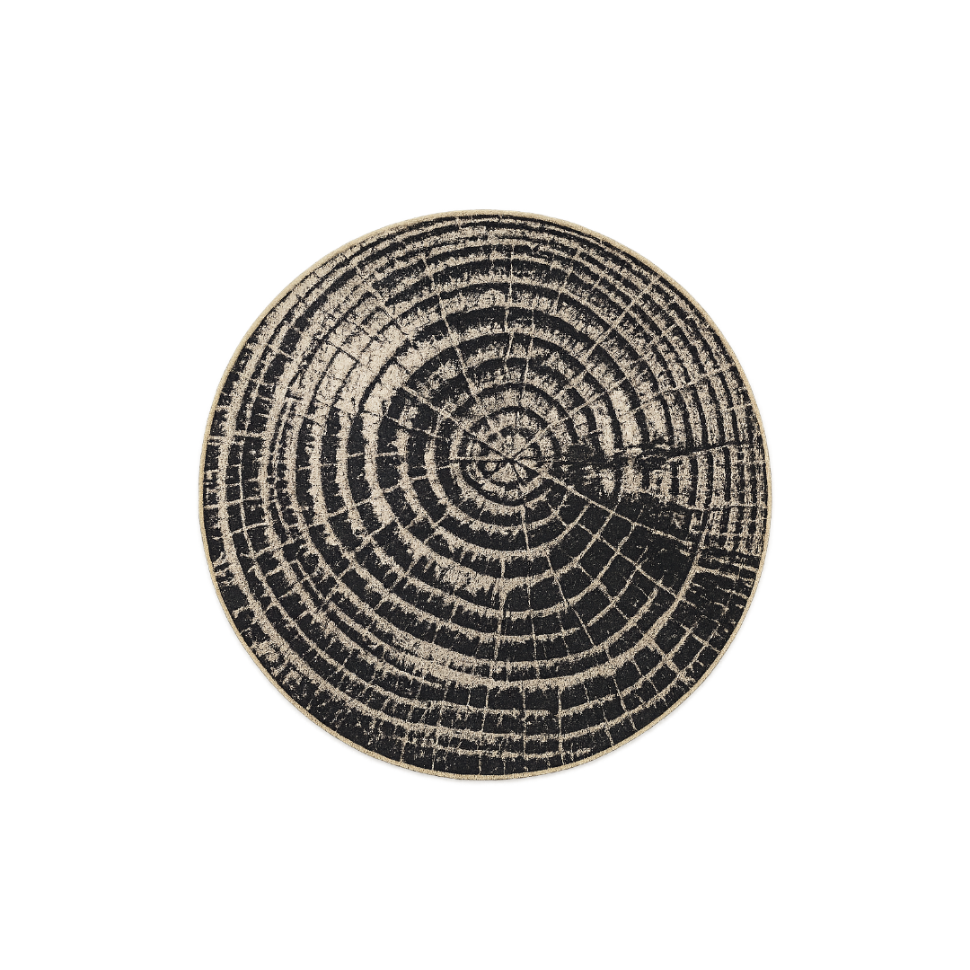 Trunk Rings Round Rug