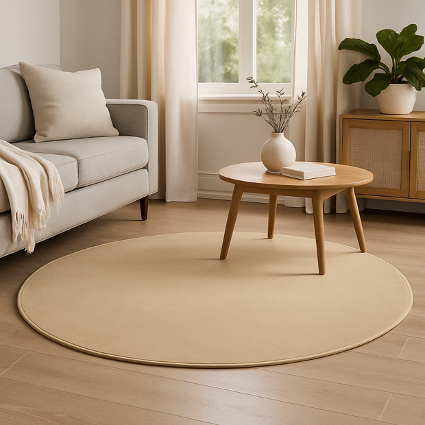 Luna Form Round Rug