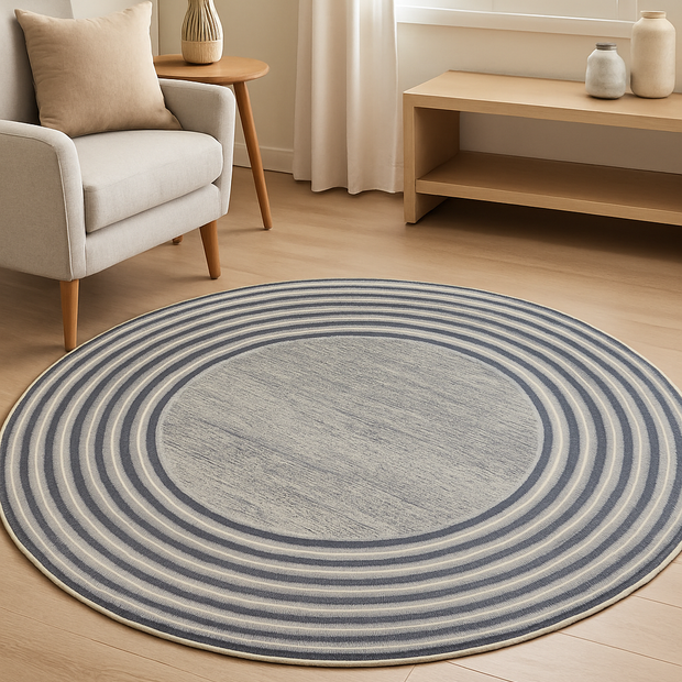 Aurelio Orbit Round Rug